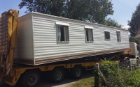 Transport d'un mobil-home au départ de Vannes